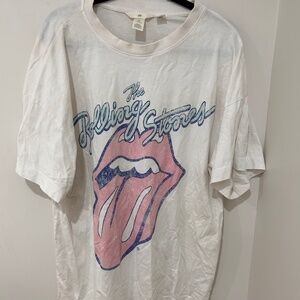 H&M X Rolling Stones Limited Edition Shirt.